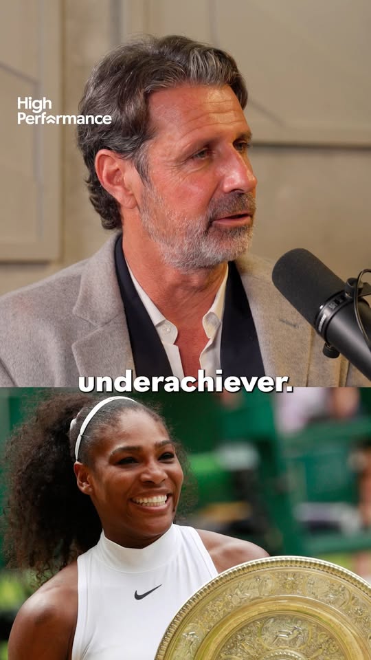 Despite having won 13 grand slams, Serena Williams' coach called her an "underachiever" & slapped her cap HARD the on the first day they met... 🧢💥