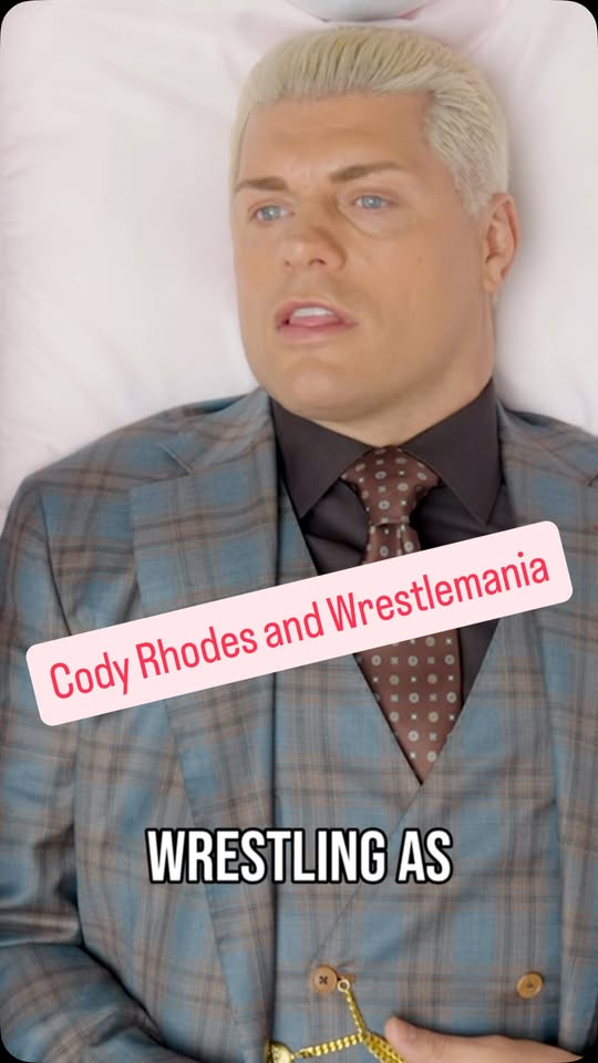 Cody Rhodes love for Wrestlemania and The WWE will put a tear in your eye.