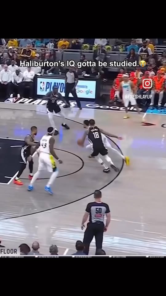 Tyrese Haliburton has some of the best basketball IQ ever.