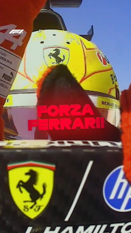 What do you say to Lewis Hamilton after he takes his first win for Ferrari? 🗣️

#F1 #Formula1 #BarcelonaGP