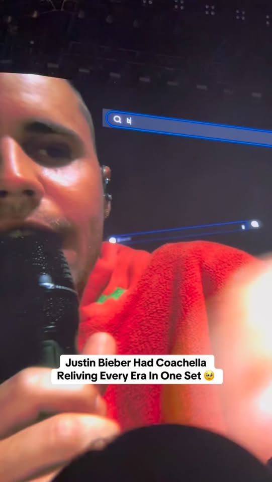 If you loved Justin Bieber in 2008… then you’re thriving at Bieberchella. 💜😭🫶

Video: @graciefarquhar #Coachella #JustinBieber