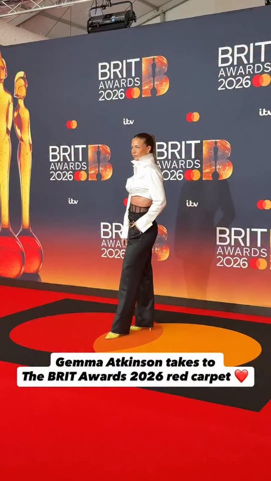@glouiseatkinson rocking the red carpet as per! 😌

#gemmaatkinson #BRITs