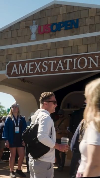 Next stop: Shinnecock Hills

American Express is upgrading the experience for fans taking the train to the U.S. Open.