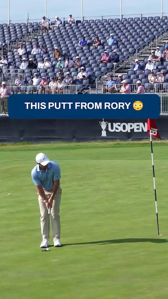 6-footers are no easy feat at Shinnecock, just ask Rory McIlroy.

📍U.S. Open