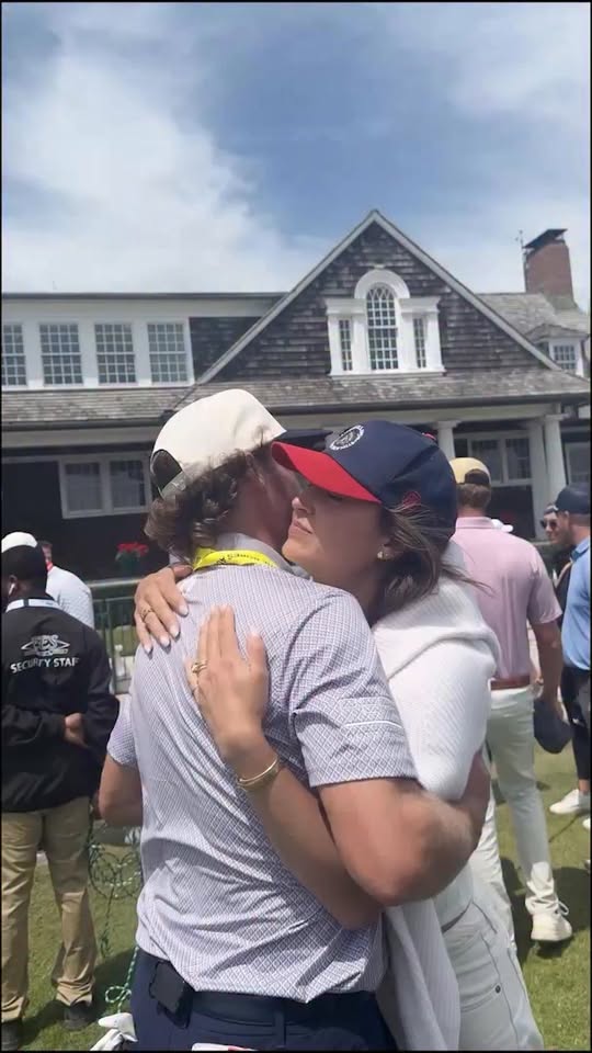 New York native James Nicholas hit Thursday's opening tee shot at the U.S. Open at Shinnecock Hills, but it was far from ceremonial.

Nicholas took the early lead with two birdies in his first six holes, and he steadied the ship after a missed 1-foot bogey putt at the seventh hole to sign for a 1-over 71, just three strokes back of early leader Sam Stevens.

Nicholas competed on the Korn Ferry Tour last week in Amarillo, Texas, before an adventurous trip to Long Island that included a 4-hour evening drive from Amarillo to Albuquerque.

Nicholas, who played collegiate football at Yale before turning his full-time attention to golf, was greeted by numerous fans and family members after signing his card Thursday.

One fan who wasn't on-site but followed along: former New York Jets quarterback Joe Namath, whose Jets team physician was Nicholas' grandpa. The elder Nicholas performed four knee operations that prolonged Namath's career.

After a strong start at Shinnecock, Nicholas could have a prolonged stay at the U.S. Open as well.