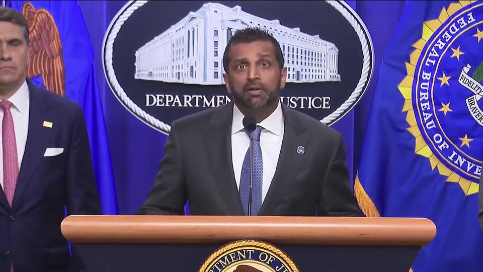FBI Director Kash Patel "We've arrested 29,000 violent gang members since President Trump was sworn in. We've disrupted and dismantled 2,700 gangs around the country. That is a 365% increase."
