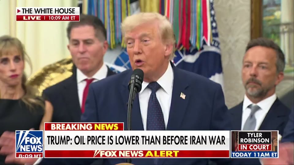 BREAKING: President Trump issues a stark warning to Iran, declaring the U.S. is prepared to completely dismantle the country's infrastructure "in a small part of an afternoon" if a diplomatic deal cannot be reached.

"We're going to win one way or the other. We're going to make a deal or we're going to finish the job, okay. And it won't be tough to finish the job.”

“I'd rather make a deal, because I don't want to affect 91 million people. We can knock down their bridges in one hour. We can knock out their energy supply.”

“We can knock out their electricity and power generating plants. And I would say in a small part of an afternoon, every plant will be gone. And they know that."