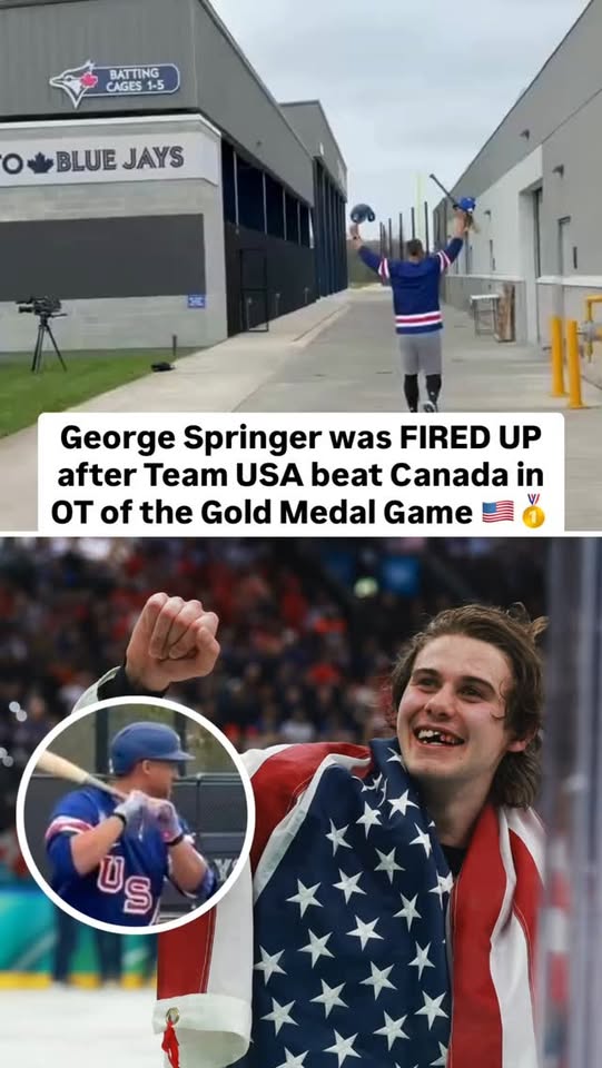 Blue Jays fans aren’t going to be too happy seeing George Springer walking around Spring Training wearing a Team USA jersey 😅

(🎥 via KeeganMatheson / X)