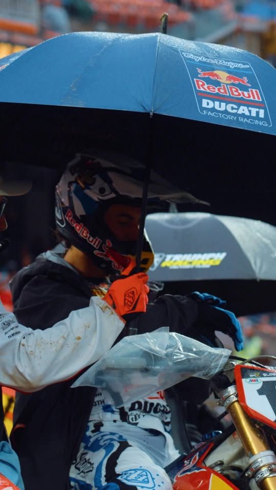 Consistency under pressure.                                                 

Episode 12 lands in Cleveland for the first time in 30 years, with a fresh test at Huntington Bank Field. Through slick conditions and Triple Crown chaos, Dylan Ferrandis delivers 8-8-8 finishes for P9 overall on the Ducati Desmo450 MX. The Troy Lee Designs Red Bull  Ducati team keeps building. Philly is next.                                                                                                      

Watch the battle unfold. Tap the link: https://bit.ly/3OAEUe4