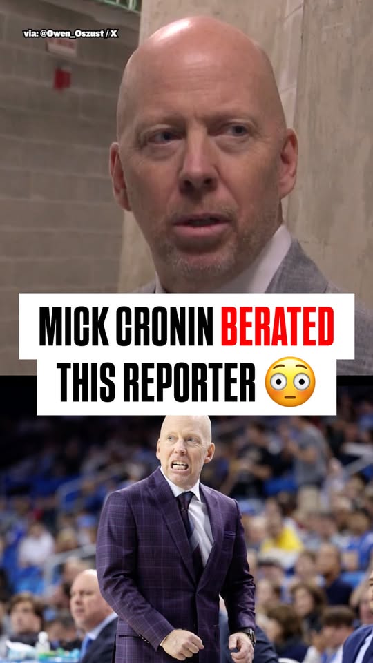 Was UCLA coach Mick Cronin right or wrong for this response? 🤨 #Basketball #College #Sports #Coach #Reels