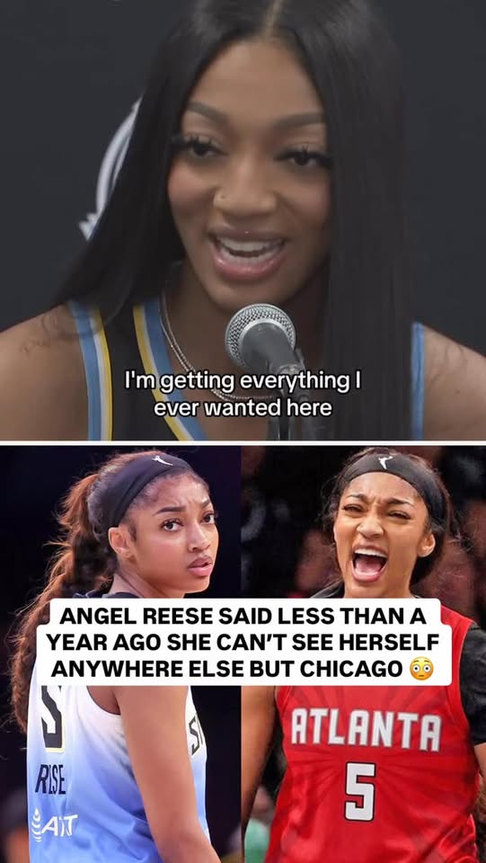 Angel Reese said in a May 2025 press conference that she couldn’t see herself playing anywhere other than Chicago, calling the Sky a “perfect fit” both on and off the court.

Less than a year later, she’s been traded to the Atlanta Dream 😳

(via CHSN/TT)