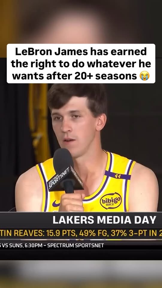 When you’ve spent two decades in the NBA like LeBron James has, you can do whatever you please whenever you want 🤣

(🎥 via SpectrumSN / X)