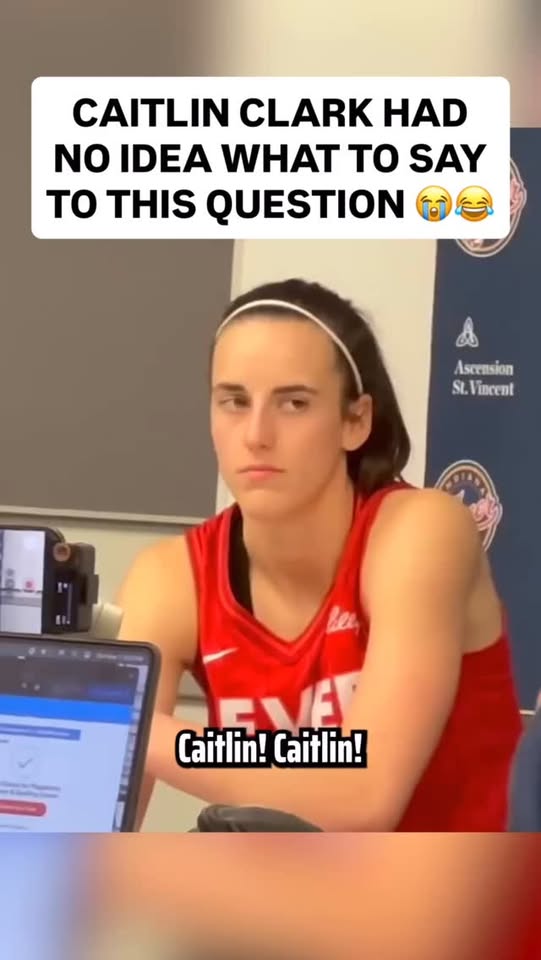 Caitlin Clark had no idea what she was listening to when she heard the word razzmatazz pop up 😭

(🎥 via GrantAfseth / X)