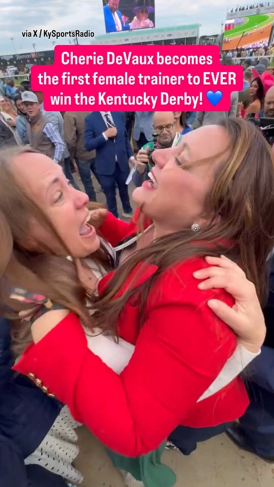 Golden Tempo helped Cherie DeVaux make HISTORY at the Kentucky Derby 🐎 #Horses #Racing #Sports #KentuckyDerby #Reels