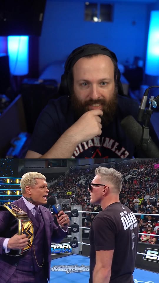 Cody Rhodes goes IN on Pat McAfee #wwe