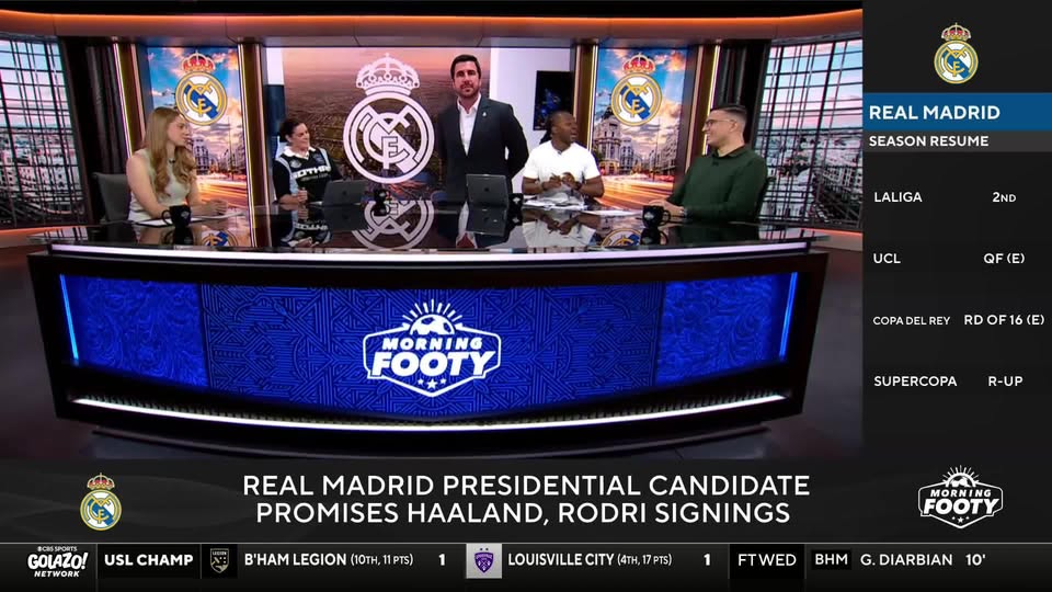 "Is there anyone you trust more in the world to go bring in a star player than Florentino Pérez?"

Chris Wittyngham and Mike Lahoud discuss the upcoming Real Madrid presidential elections ⚪️