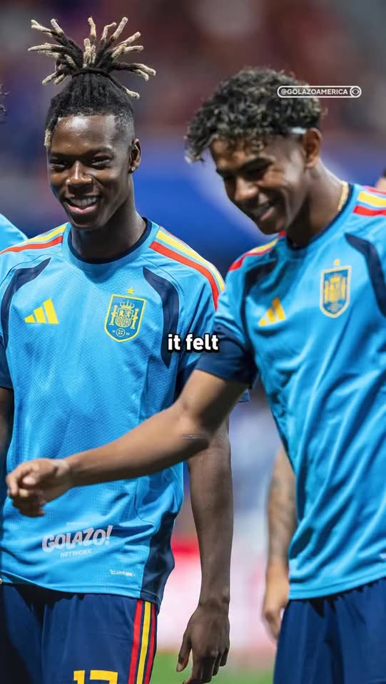 @philkitro talks Spain’s form and why they need Lamine Yamal and Nico Williams back to full fitness 👀

#FIFAWorldCup #GolazoNetwork