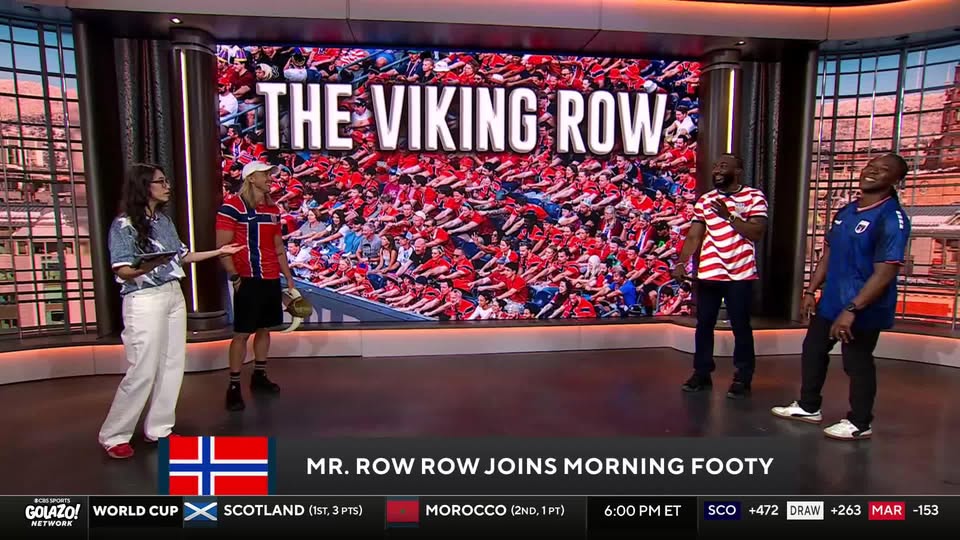 NYC isn't ready for this 🤩🇳🇴

Mr. Row Row and the Norwegian supporters are taking over Times Square tonight 🗽🔥