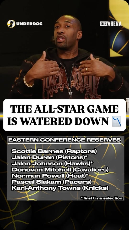 Gil breaks down why the All-Star game is watered down & has fallen off 🗣️