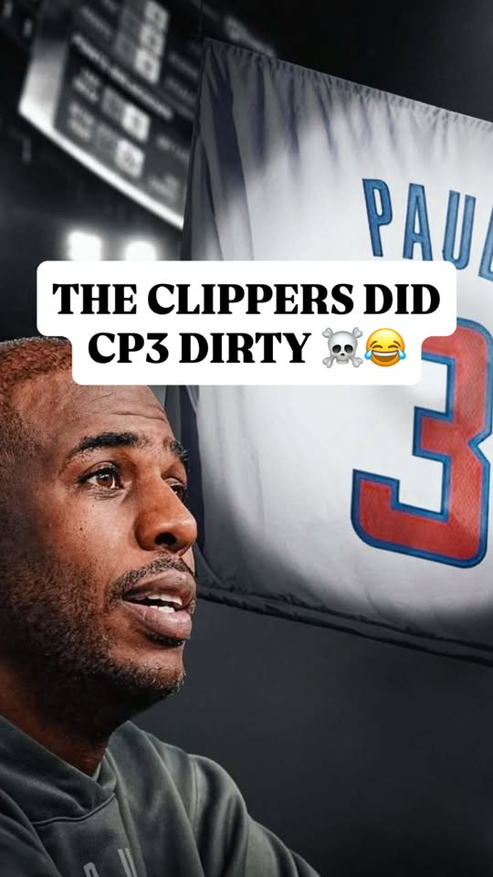 The crew clowns the Clippers for banishing Chris Paul knowing they are going to retire his jersey ☠️😂