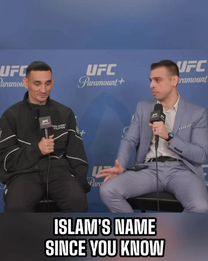 Max Holloway wants to test his skills against Islam Makhachev

(Via UFC on Paramount+)