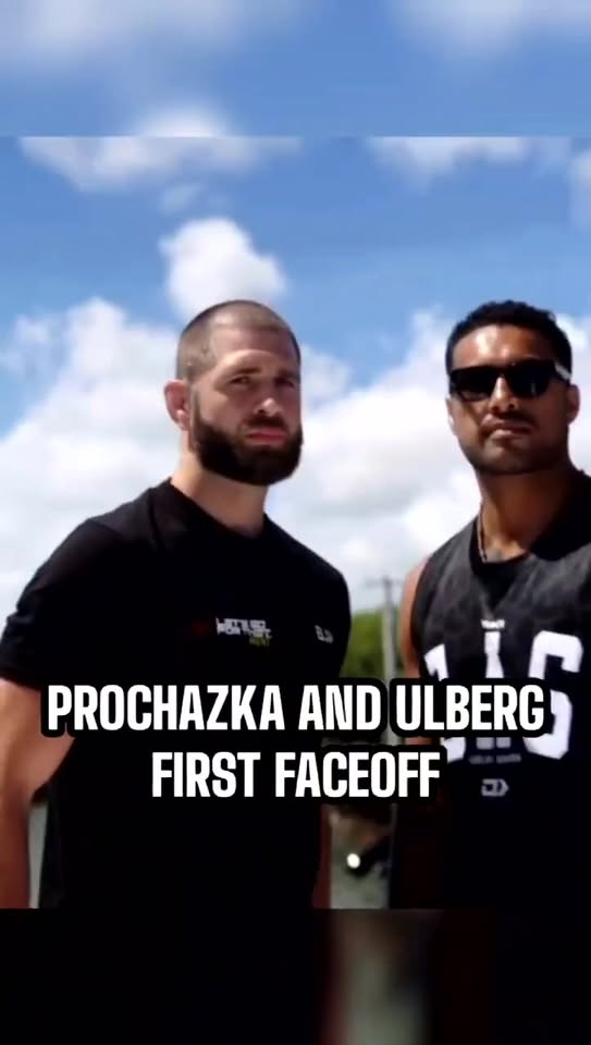 Jiri Prochazka and Carlos Ulberg go face to face for the first time #UFC327💥🥊

(Via Jiří "BJP" Procházka)
