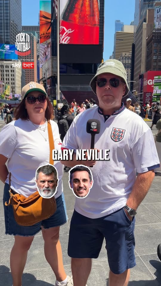 We hit Times Square to find out who fans love most from Stick to Football! ⭐️
