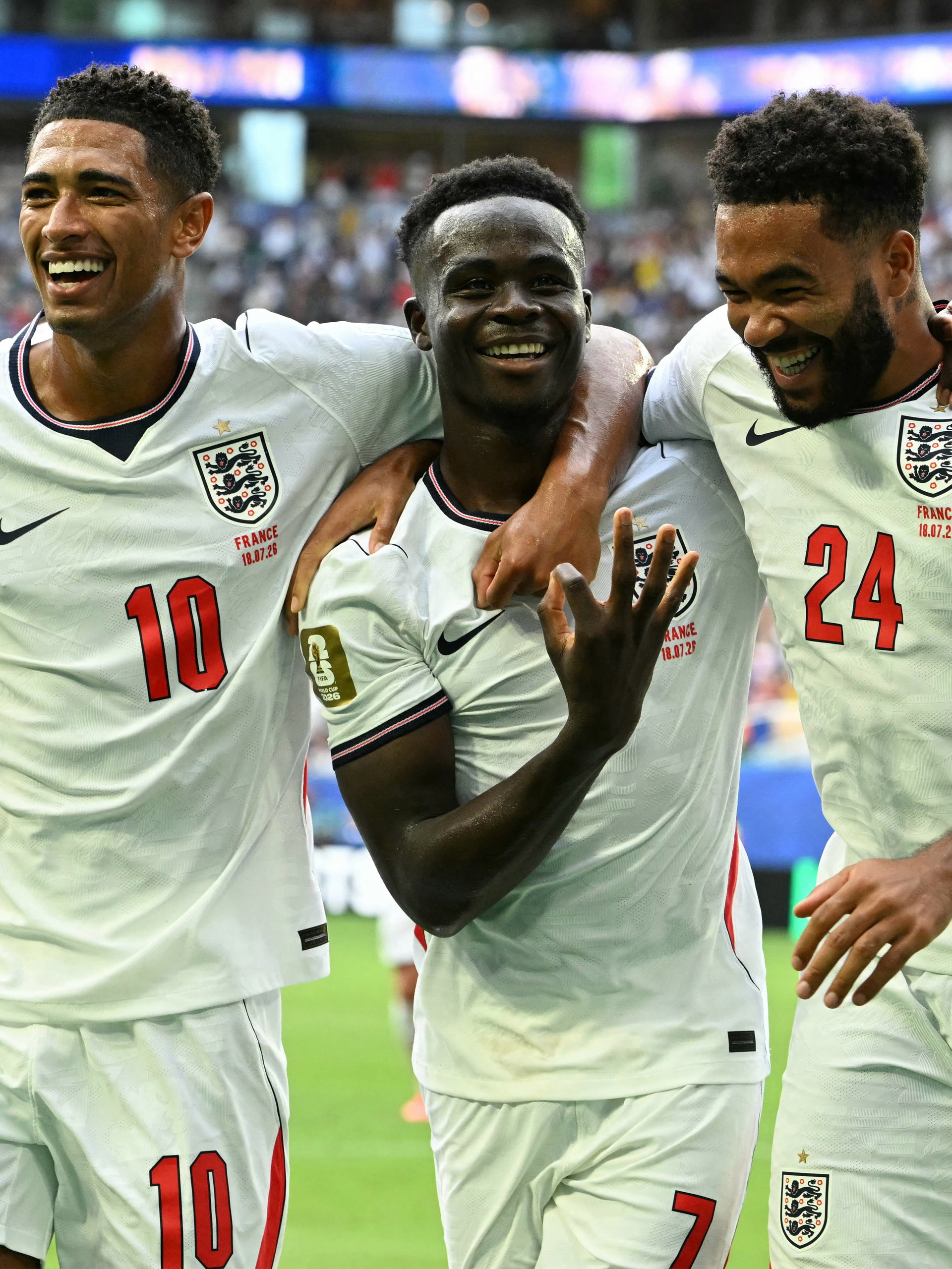 ENGLAND JUST BEAT FRANCE 6-4 FOR THIRD PLACE IN THE 2026 FIFA WORLD CUP‼️🏴󠁧󠁢󠁥󠁮󠁧󠁿

Did y'all watch the match⁉️🤔

#polymarketpartner
