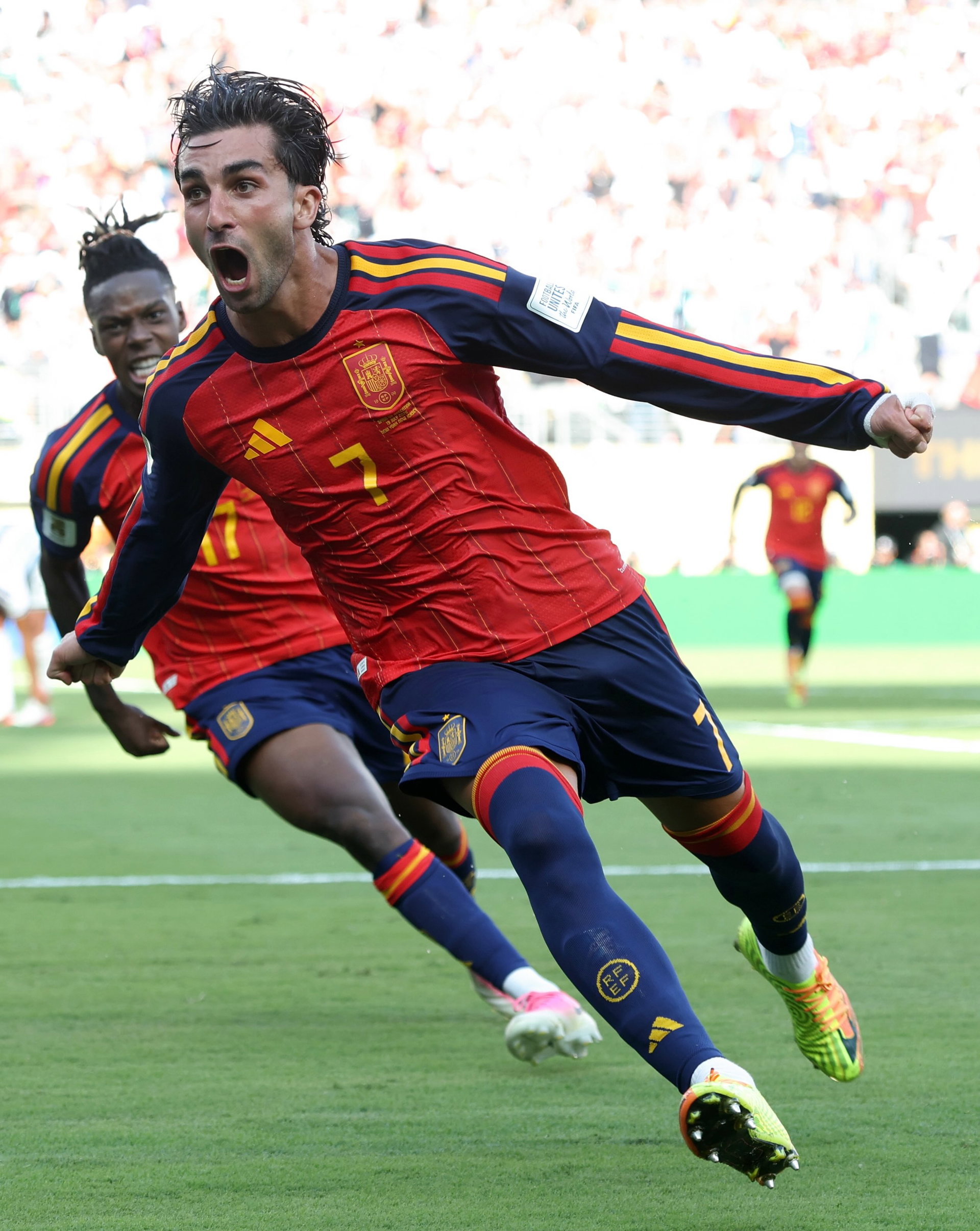 🌍 𝗪𝗢𝗥𝗟𝗗 𝗖𝗨𝗣 𝟮𝟬𝟮𝟲

Ferran Torres scored the World Cup-winning goal in extra time (1-0).

📸 @fifa