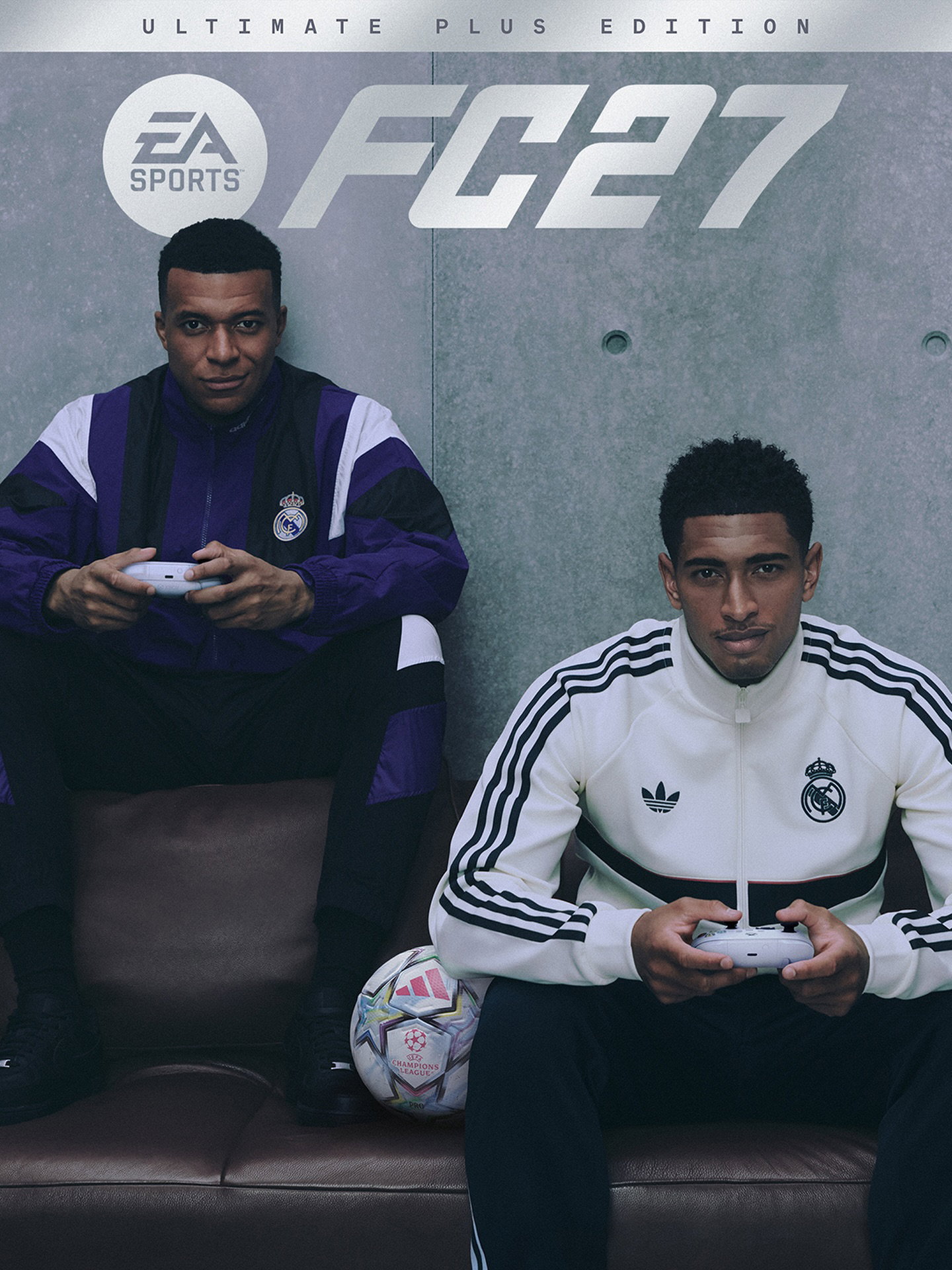 Every generation has its defining players.

@k.mbappe and @judebellingham lead the Ultimate Plus Edition cover. See the full #FC27 reveal today at 6:00pm Madrid time. Link in bio.