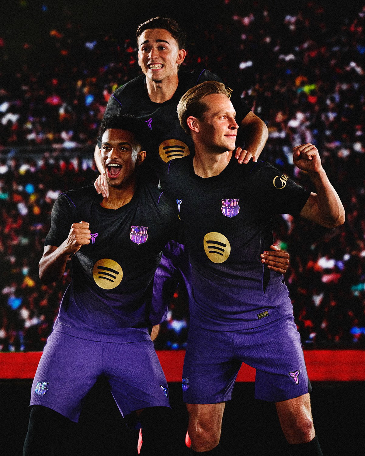 Wear the colours. Chase greatness.
Every challenge builds confidence. Every victory builds legacy.
Introducing the FC Barcelona x Kobe 2026/27 Away Kit.
@nikefootball