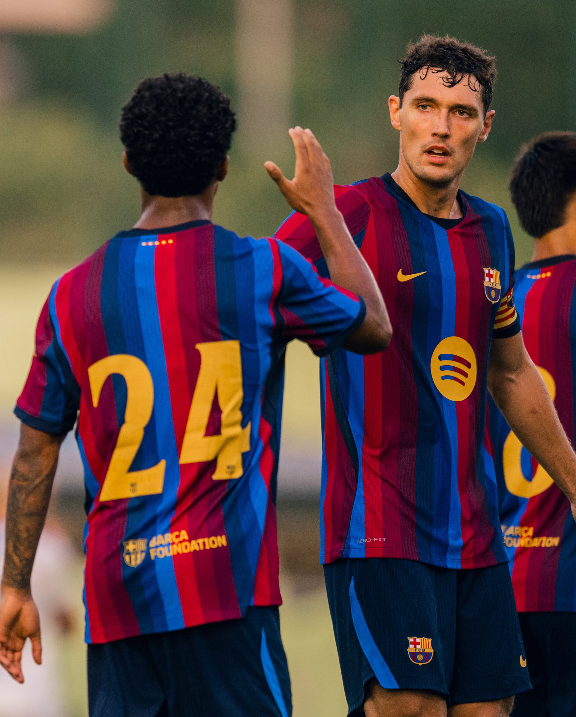 FC Barcelona and CE Europa played a behind-closed-doors training match this evening.

Ha estat un plaer, @ceeuropa 🫶