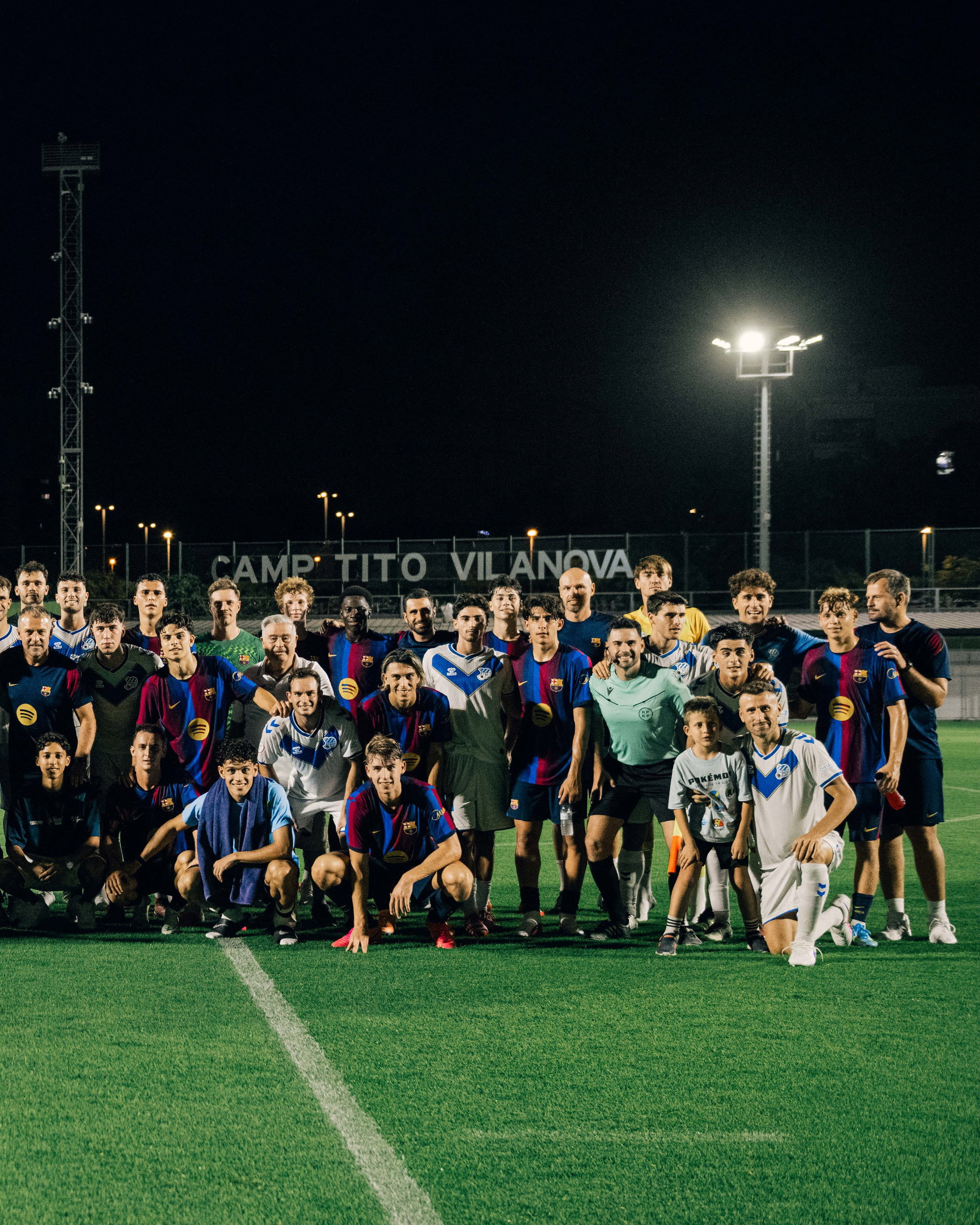 FC Barcelona and CE Europa played a behind-closed-doors training match this evening.

Ha estat un plaer, @ceeuropa 🫶