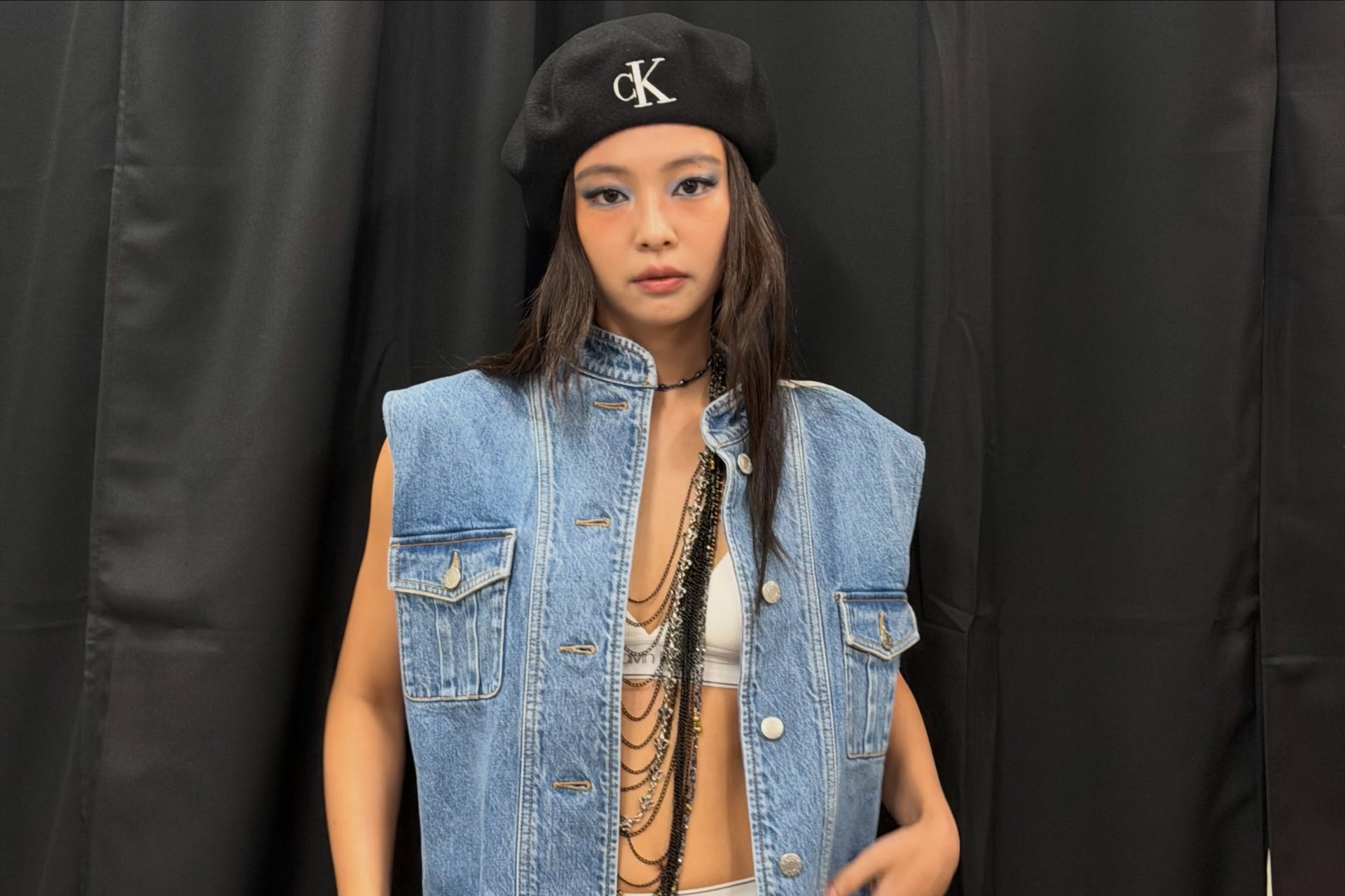 Summersonic Tokyo wearing custom @calvinklein look 💙