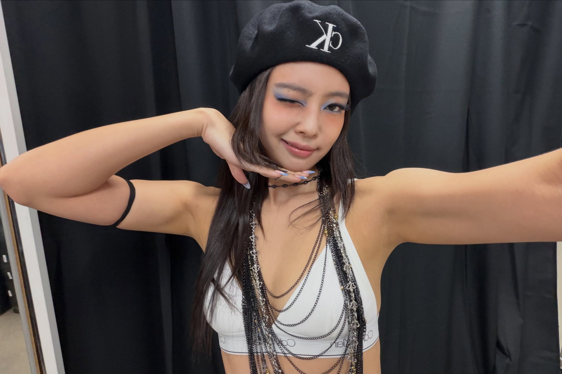 Summersonic Tokyo wearing custom @calvinklein look 💙