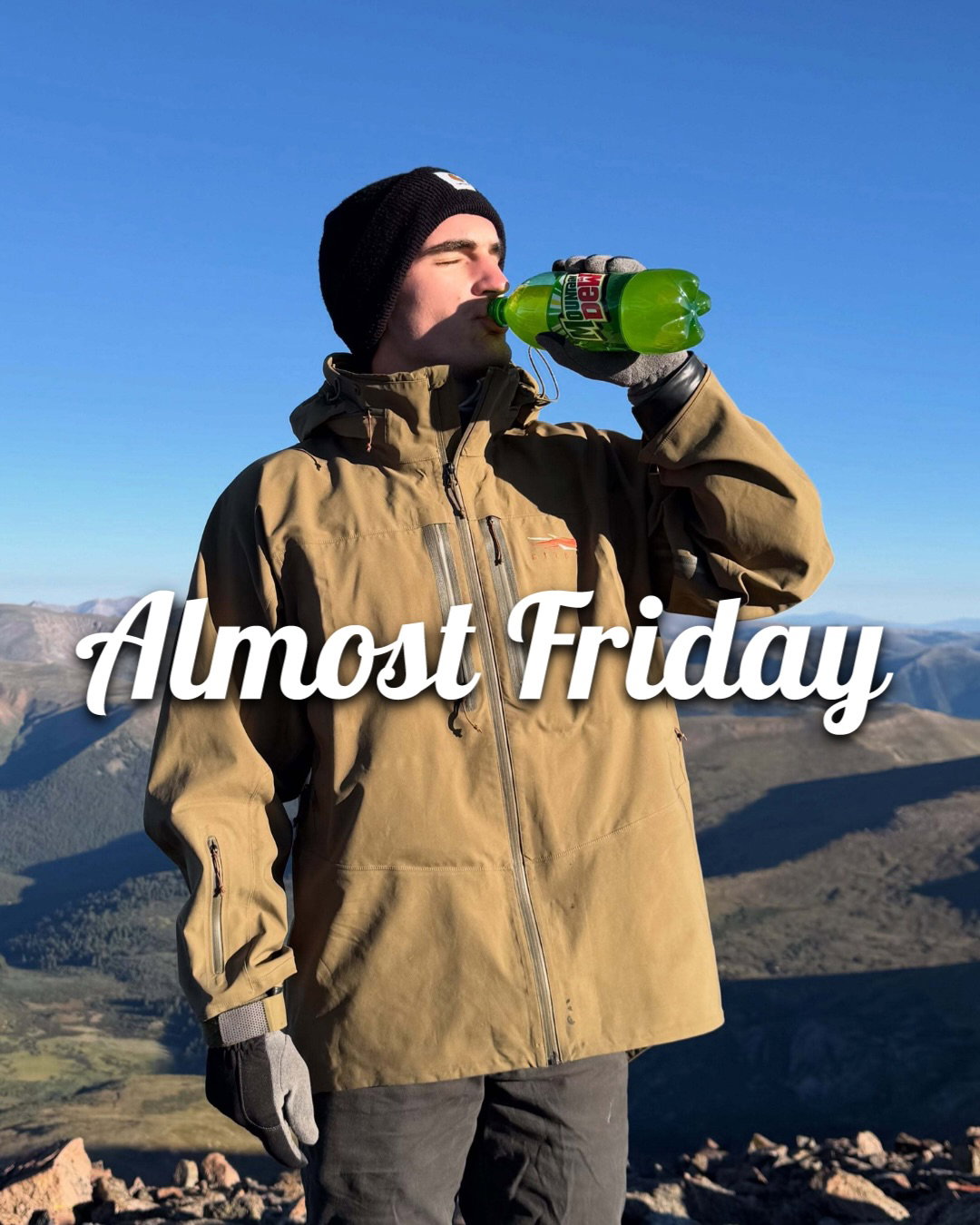 A stream so nice, we had to post it twice🤝 #almostfriday #mountaindew_partner