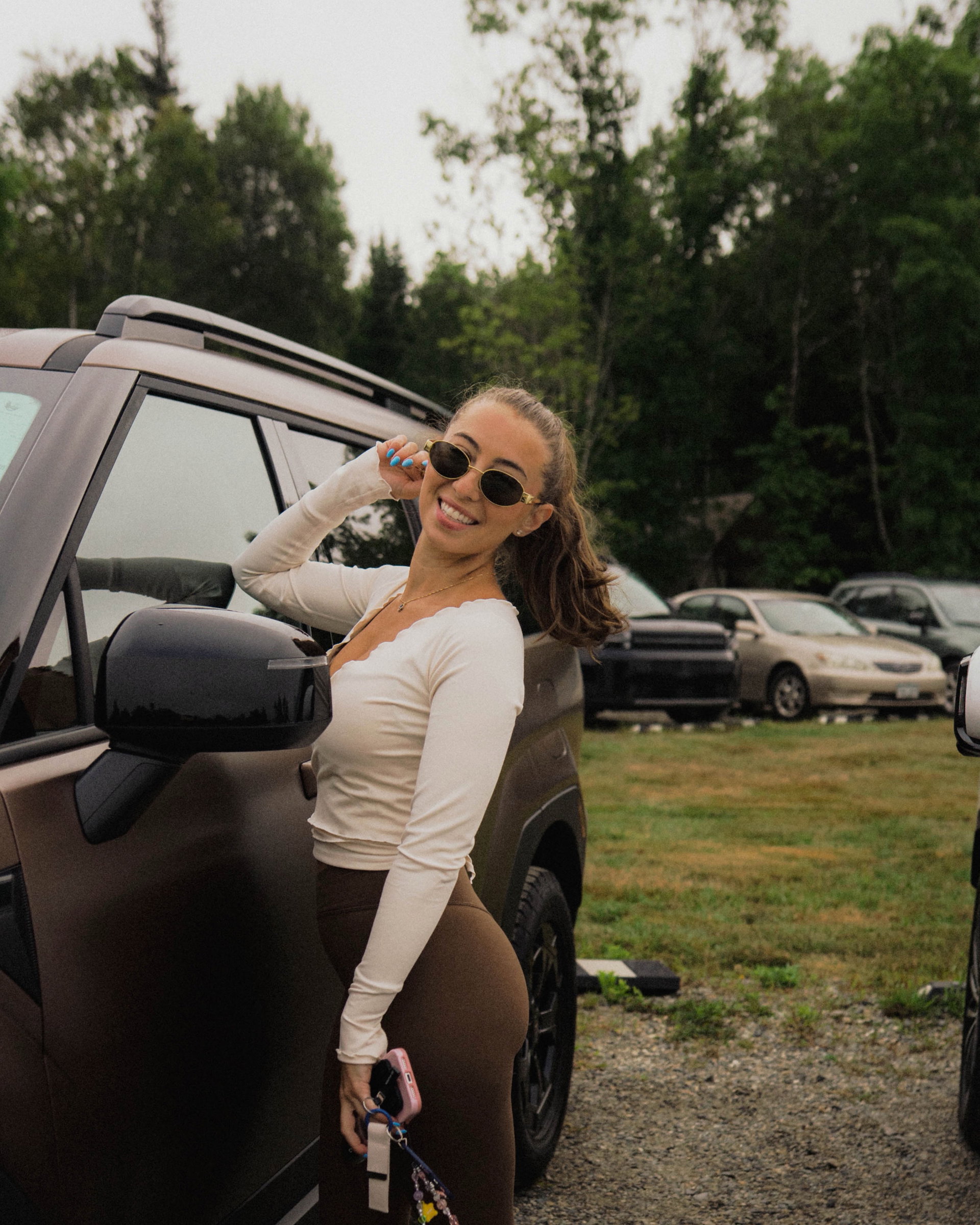 Counselor Snitch takes Camp Hyundai with Rusty (my @hyundaiusa Santa Fe) #hyundaipartner #hyundaisantfe