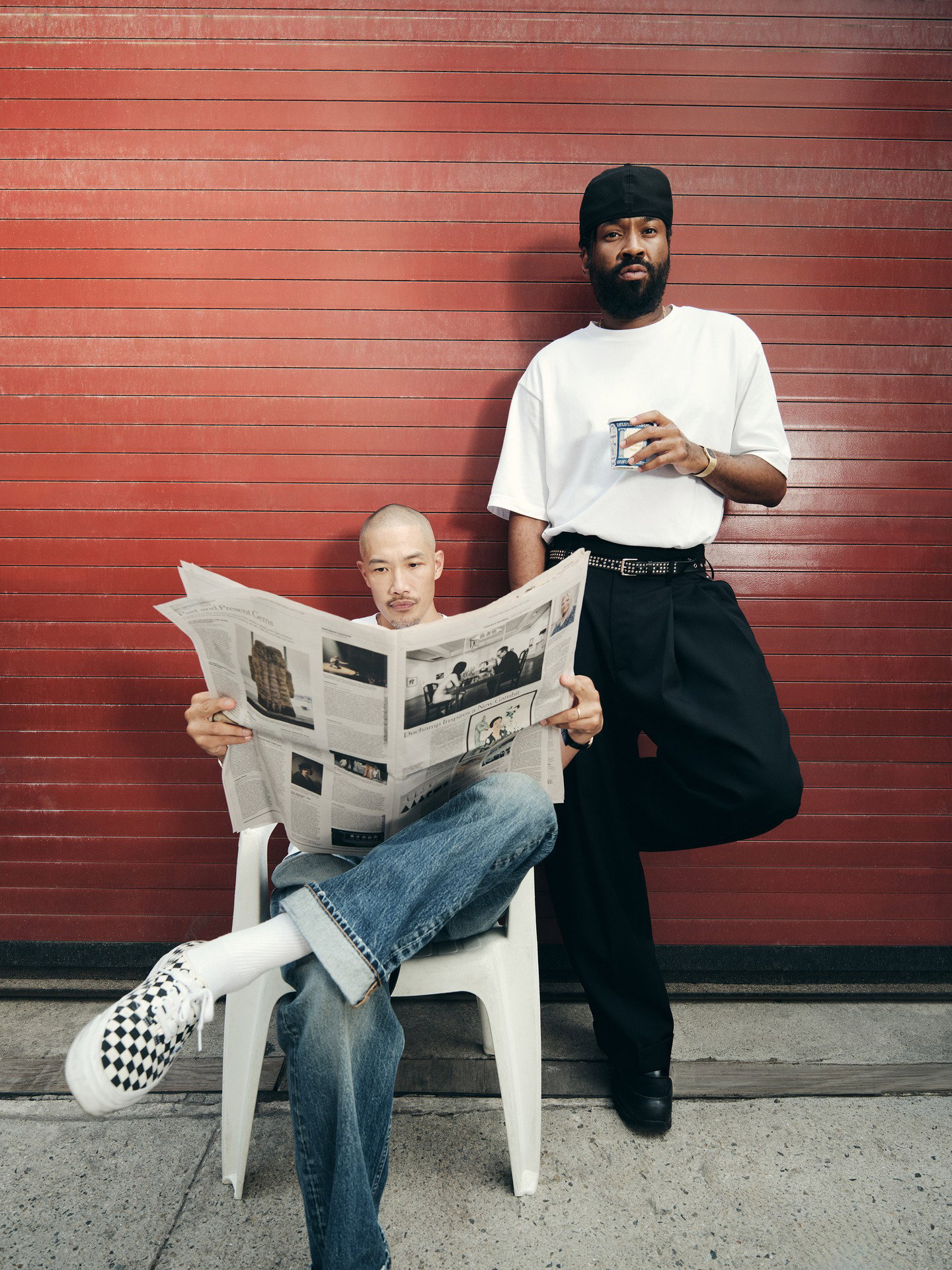 Seven years away gave @publicschoolnyc something it didn’t necessarily have the first time around: perspective.⁠
⁠
“We’re putting the business first before the creative,” says Maxwell Osborne (@maxwellosborne), reflecting on how he and Dao-Yi Chow (@alldaydaoyi) have evolved since stepping away. “Coming back older, seven or eight years later, I think knowing the business a little bit more — just knowing that the business comes first is key.” For Chow, the distinction is simple: “There’s one thing about having your own collection, and then there’s another thing to have a business. We’re obsessed with the latter.”⁠
⁠
For more on Public School’s second act, head to the link in bio to read the full digital cover story, presented by @toyotausa ‘s New All-Electric C-HR. ⁠
⁠
In partnership with Toyota