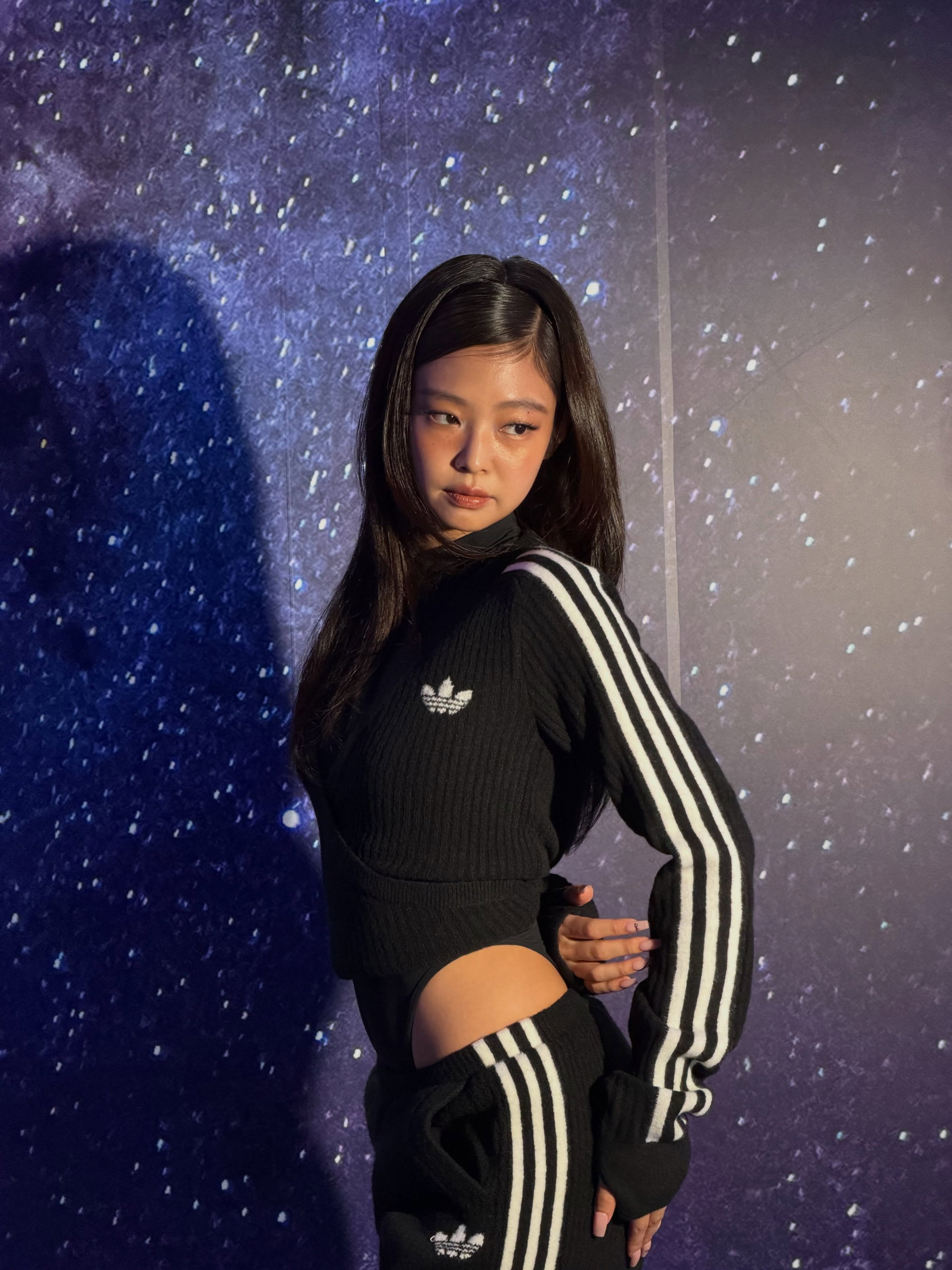 something I’ve been working on for the past year with @adidasoriginals 🖤 a dream collab I’ve dreamt of foreverrrr!!! thank you to the adidas team for creating this moment with me. everything began with the freedom of movement, limitless space, and the graceful balletcore dream ☁️☁️☁️ so proud of how each piece turned out. go get yours noww 🖤
