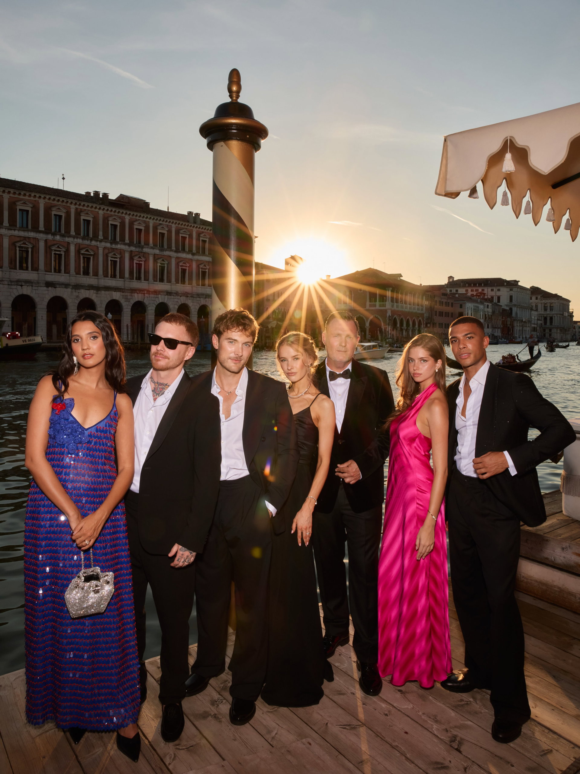 My first time to Venice, hard to believe it’s actually real… Here for the 83rd Film Festival with @armanibeauty #ad 

A large weekend to celebrate the first Giorgio Armani fragrance in 20 years - ‘I WILL’ (Jonathan Bailey ftw)

Also, I discovered something I always wanted to know; boat taxis really are the main form of transport in Venice. Ticked that one off. 

@giorgioarmani #fragrance

(most shots by the awesome @rebeccaspencer_photography 🫂)