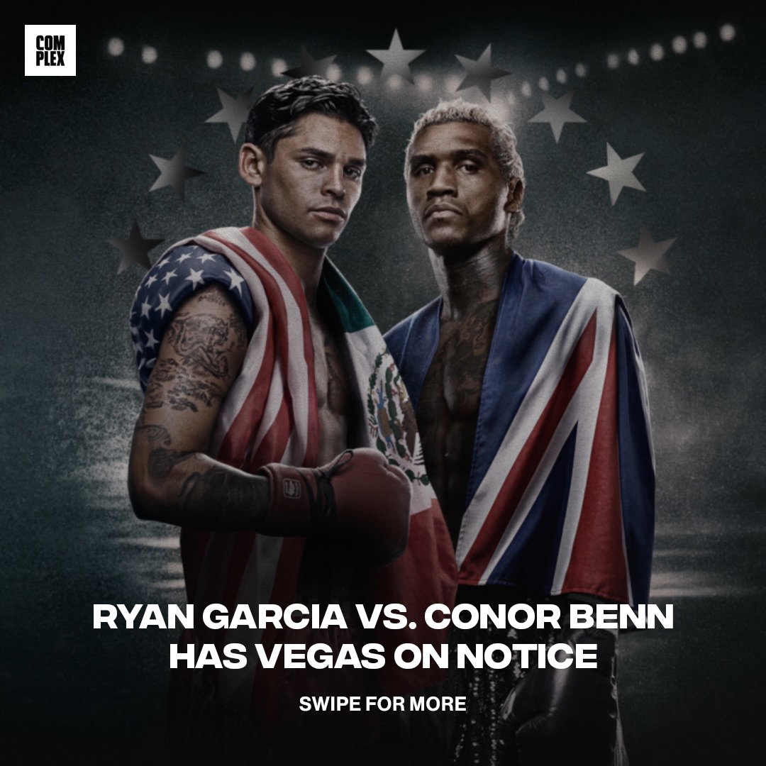It’s fight night in Vegas 🥊

Ryan Garcia and Conor Benn square up with something bigger to settle. This one is unfinished business.

Watch September 12 at 8PM ET, only on @paramountplus. Hit the link in bio for more #ad
