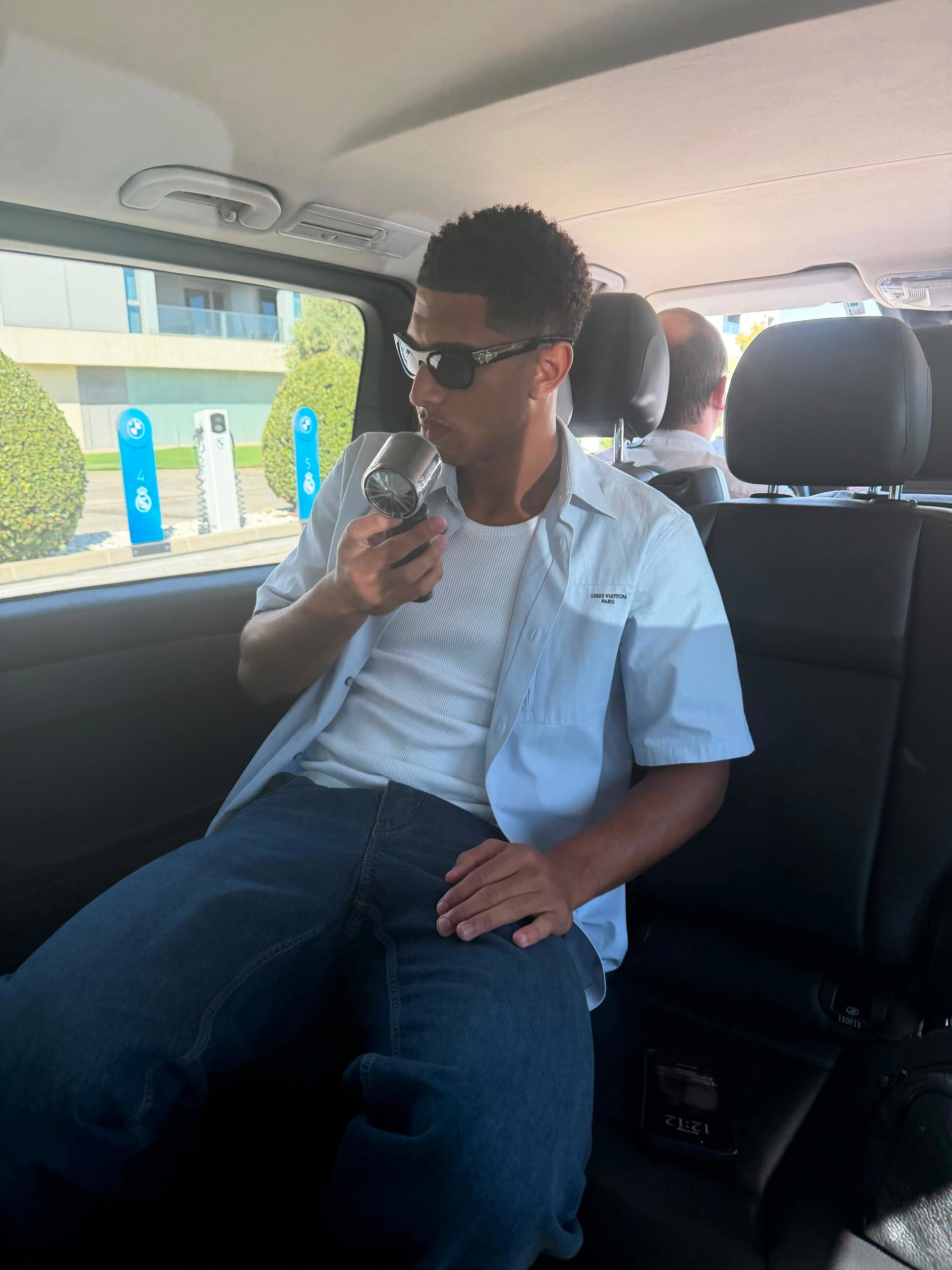 Great day out at the Madrid Grand Prix. 🏎️
Thank you @louisvuitton @mercedesamgf1 @adidas 🏁