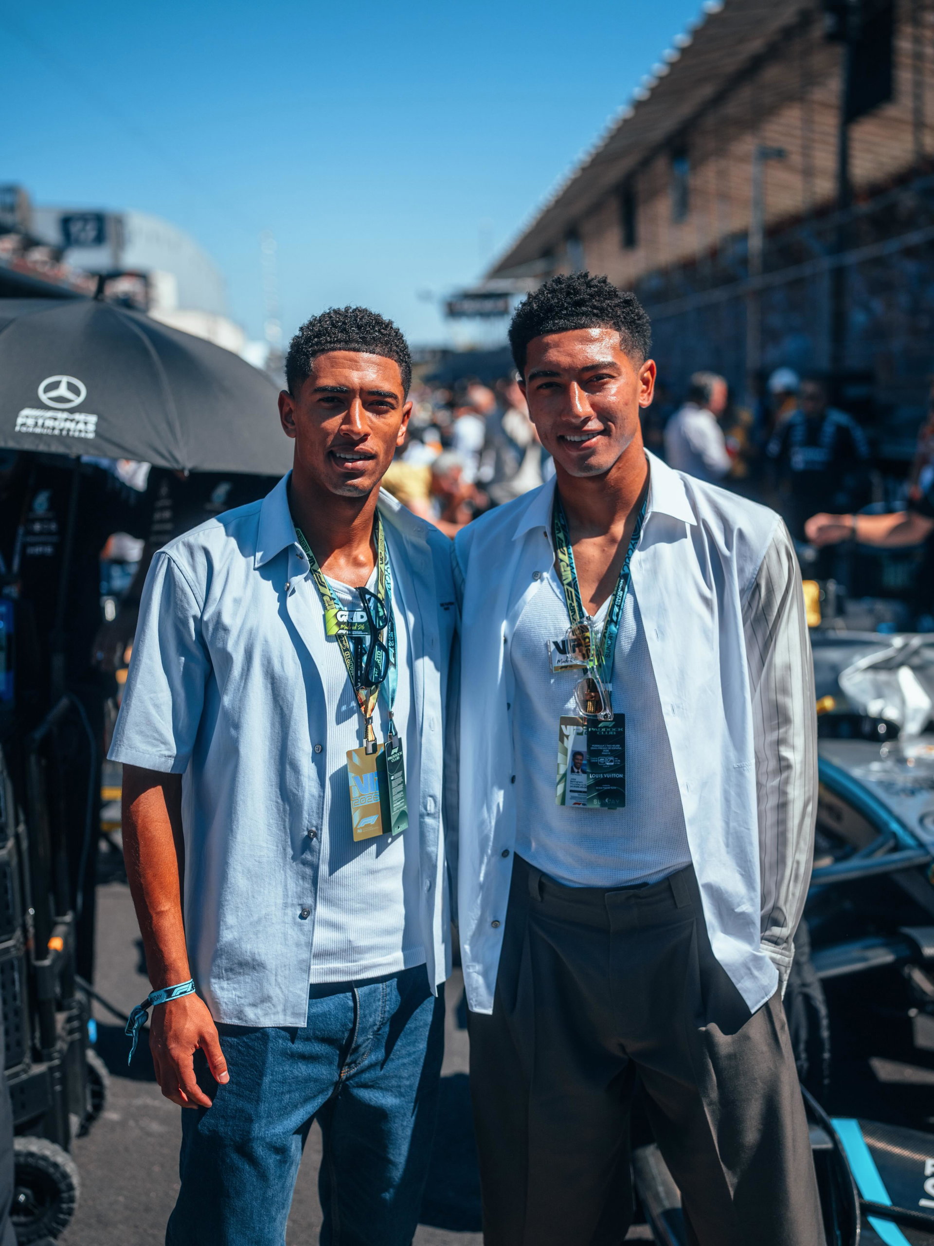 Great day out at the Madrid Grand Prix. 🏎️
Thank you @louisvuitton @mercedesamgf1 @adidas 🏁