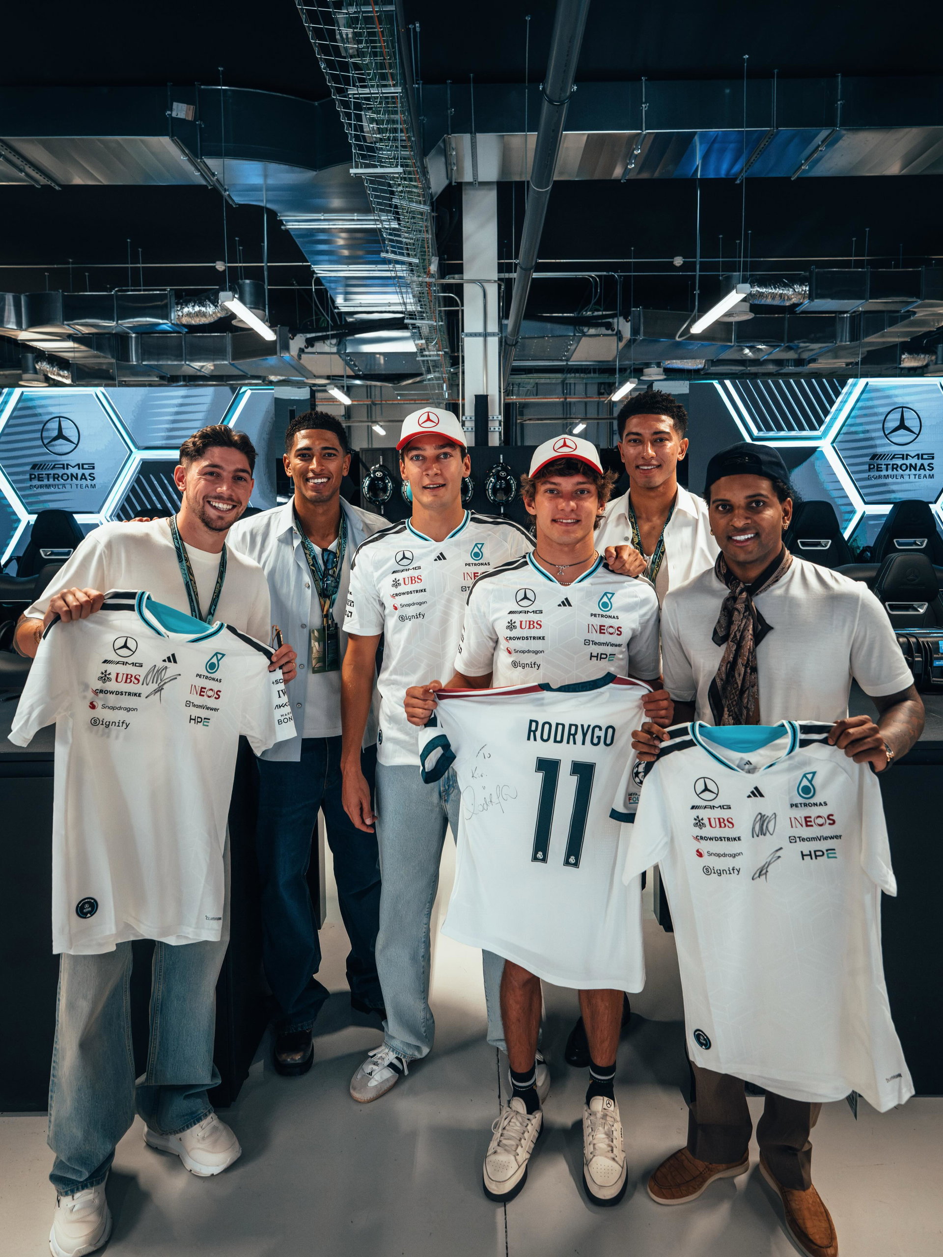 Great day out at the Madrid Grand Prix. 🏎️
Thank you @louisvuitton @mercedesamgf1 @adidas 🏁
