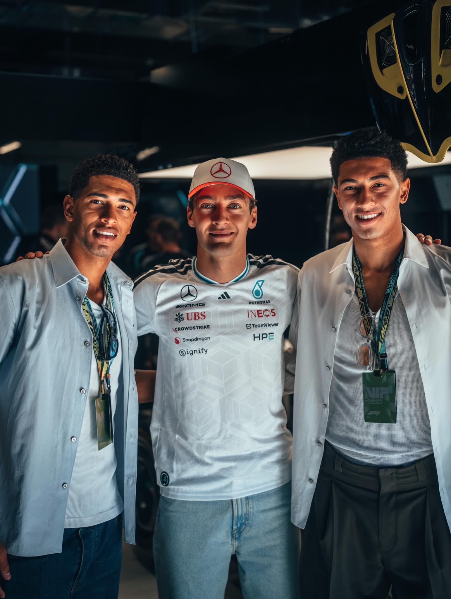 Great day out at the Madrid Grand Prix. 🏎️
Thank you @louisvuitton @mercedesamgf1 @adidas 🏁