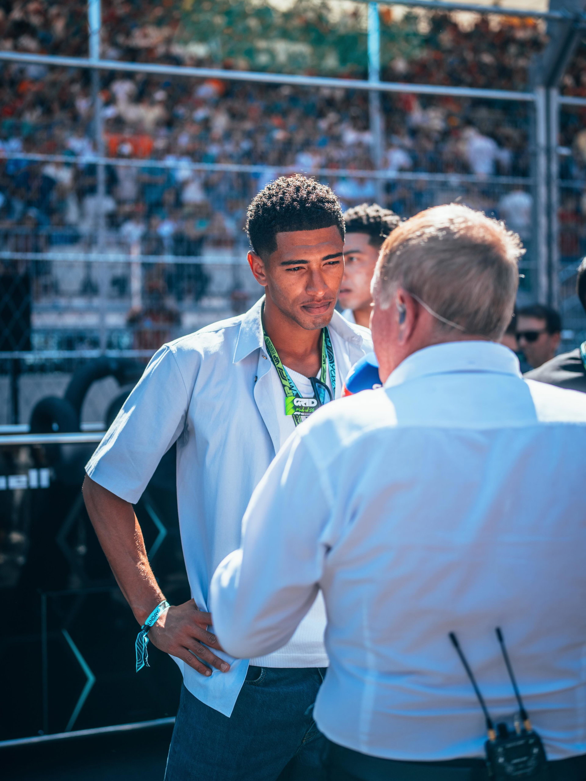 Great day out at the Madrid Grand Prix. 🏎️
Thank you @louisvuitton @mercedesamgf1 @adidas 🏁