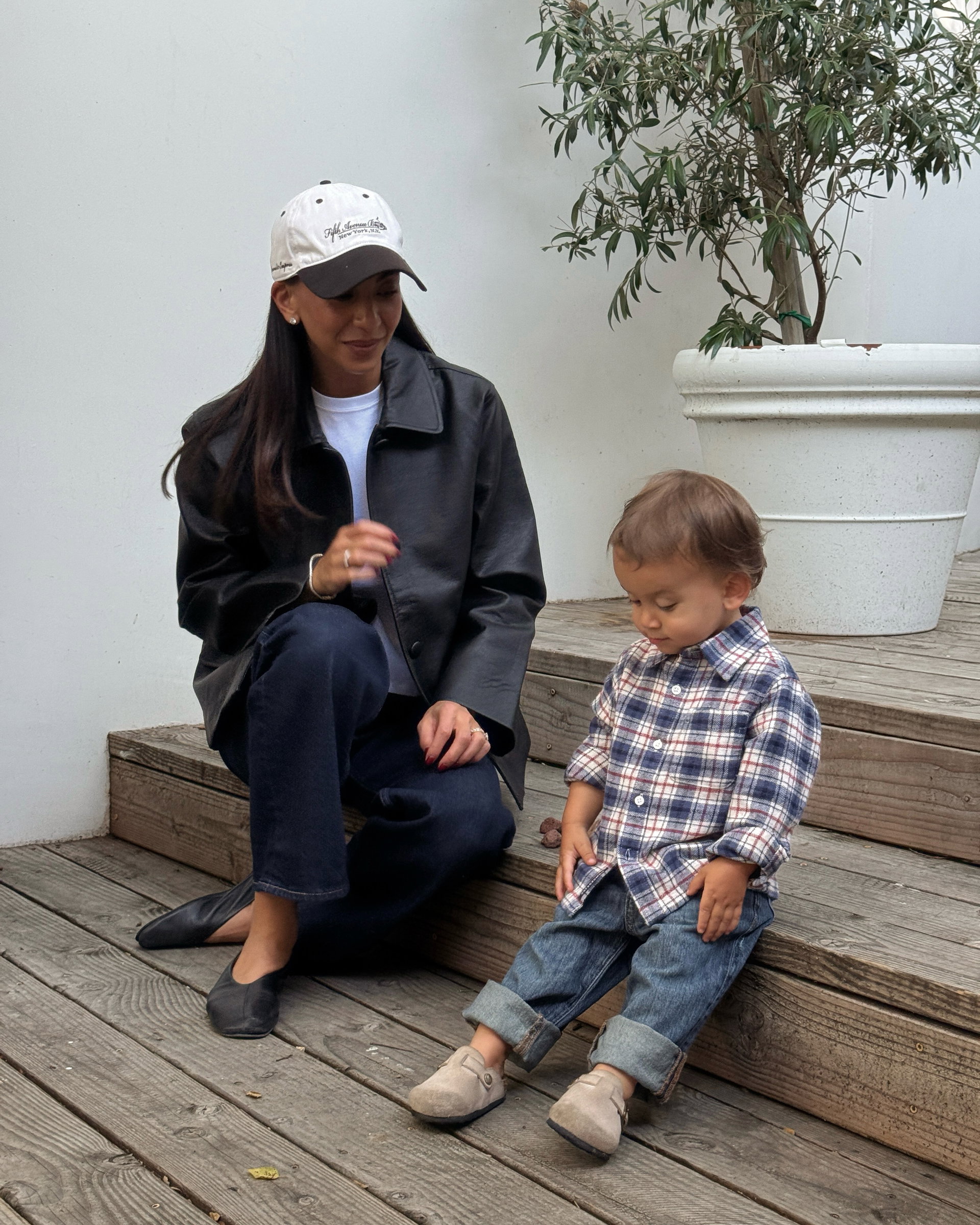 #abercrombiepartner Fall with this little guy is my favorite kind of busy, comfy @abercrombiekids clothes, slower mornings, and a lot of rocks he insists on picking up. These pieces have been on repeat for both of us this month, soft enough for him to actually wear all day, and just as easy for me to throw on too 🤎🍂