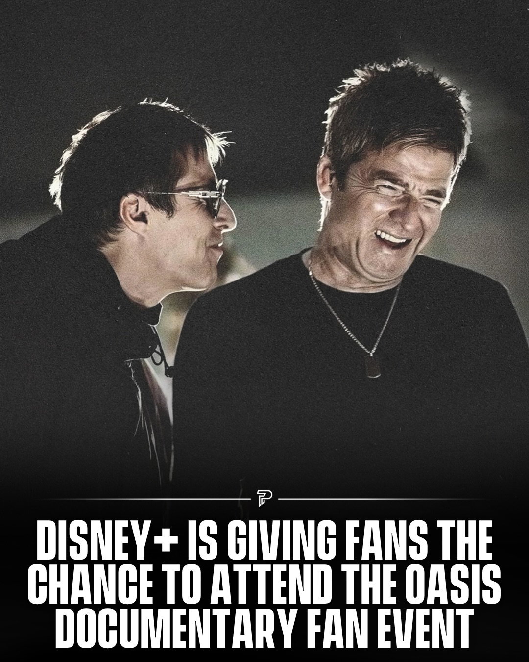 Disney+ is giving 12 fans the chance to attend the UK fan event of “Oasis: Don’t Look Back In Anger,” the new documentary following Liam and Noel Gallagher’s reunion and their huge Oasis Live ’25 tour.

The film features never before seen rehearsal, backstage and onstage footage, along with the brothers’ first joint interviews in more than 20 years. It was created by “Peaky Blinders” writer Steven Knight and directed by Dylan Southern and Will Lovelace.

The documentary received its world premiere at the Venice International Film Festival before a UK fan event at Abbey Road, attended by Liam and Noel Gallagher. It is now playing in select cinemas and is set to stream on @disneyplusuk from October 9.

Join the @filmseal broadcast channel to find out how to win.

#Pubity #Viral #Music #Ad