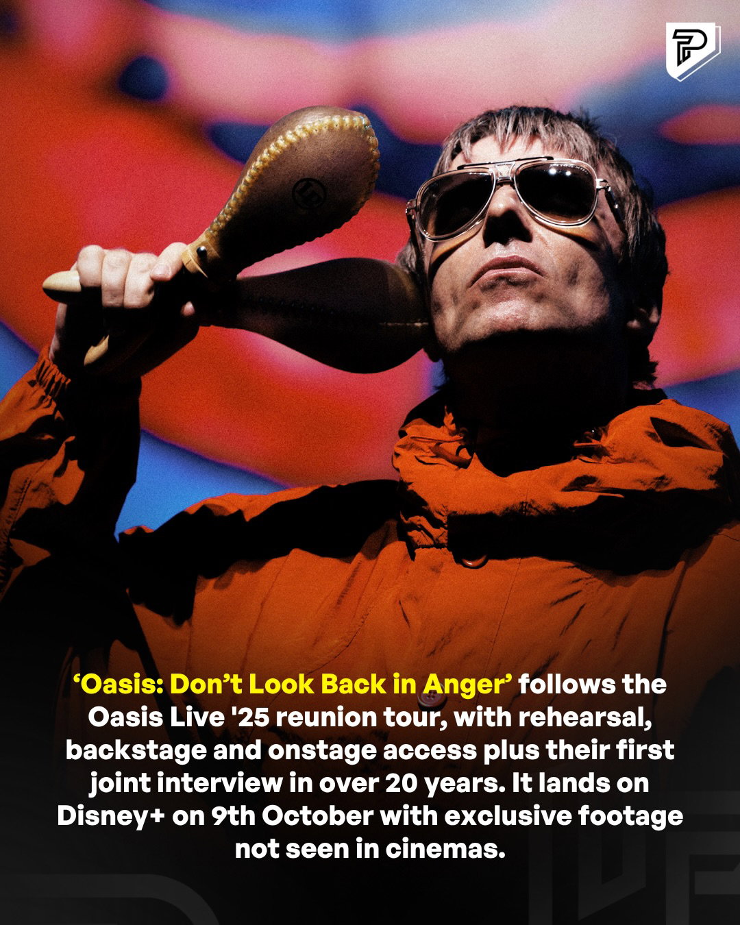 Disney+ is giving 12 fans the chance to attend the UK fan event of “Oasis: Don’t Look Back In Anger,” the new documentary following Liam and Noel Gallagher’s reunion and their huge Oasis Live ’25 tour.

The film features never before seen rehearsal, backstage and onstage footage, along with the brothers’ first joint interviews in more than 20 years. It was created by “Peaky Blinders” writer Steven Knight and directed by Dylan Southern and Will Lovelace.

The documentary received its world premiere at the Venice International Film Festival before a UK fan event at Abbey Road, attended by Liam and Noel Gallagher. It is now playing in select cinemas and is set to stream on @disneyplusuk from October 9.

Join the @filmseal broadcast channel to find out how to win.

#Pubity #Viral #Music #Ad