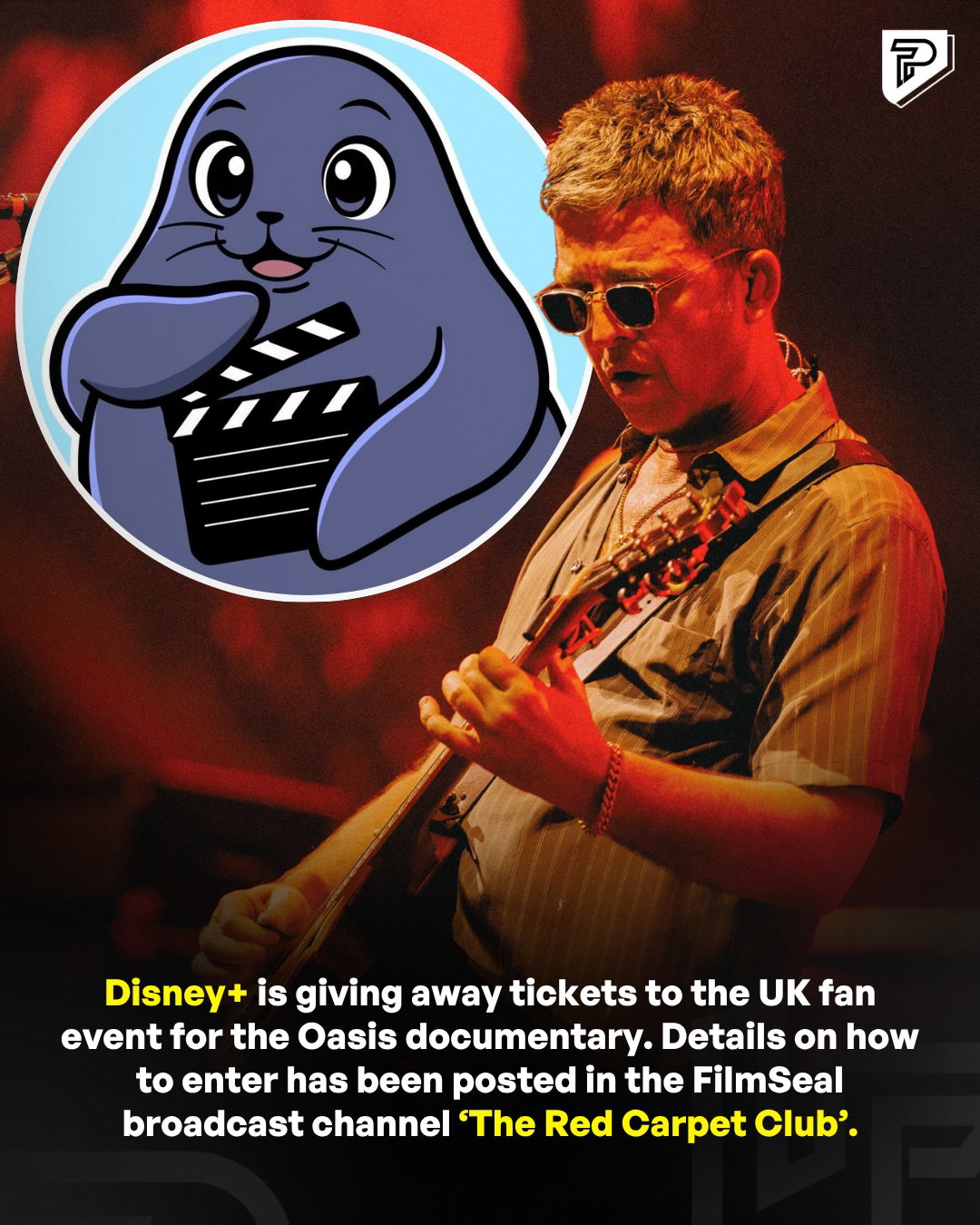 Disney+ is giving 12 fans the chance to attend the UK fan event of “Oasis: Don’t Look Back In Anger,” the new documentary following Liam and Noel Gallagher’s reunion and their huge Oasis Live ’25 tour.

The film features never before seen rehearsal, backstage and onstage footage, along with the brothers’ first joint interviews in more than 20 years. It was created by “Peaky Blinders” writer Steven Knight and directed by Dylan Southern and Will Lovelace.

The documentary received its world premiere at the Venice International Film Festival before a UK fan event at Abbey Road, attended by Liam and Noel Gallagher. It is now playing in select cinemas and is set to stream on @disneyplusuk from October 9.

Join the @filmseal broadcast channel to find out how to win.

#Pubity #Viral #Music #Ad